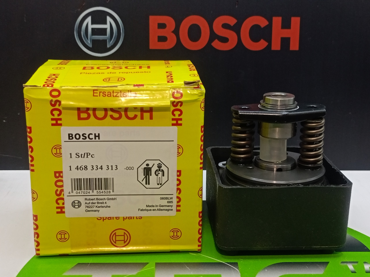 Плунжерна пара (корпус розподільника) VE 4/9R 1468334313 (1468334565) BOSCH ALFA ROMEO FIAT IVECO LANCIA, фото 1