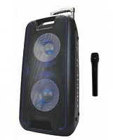 Акустическая система Goldteller GT-6067 пульт- 2 радимикрофона- RGB подсветка 120 Вт
