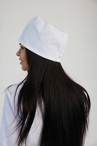 Жіноча медична шапочка з сіткою, фото 2