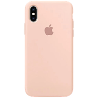 Silicone Case for iPhone XS Sand Pink/Песочно-Розовый