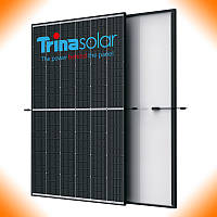 Сонячна панель Trina Solar 435 Вт TSM-NEG9R.28 N-Type, Black Frame, чорна рама, MONO, монокристал