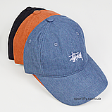Кепка вільветова Stussy бейсболка стуссі, фото 3