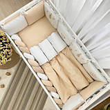 Детский постельный комплект Арт Дизайн Гусики, колір бежевий, фото 3