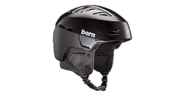 Гірськолижний сноубордичний шолом Bern Heist Satin Black/Black Liner Medium (55.5-59см) УЦІНКА
