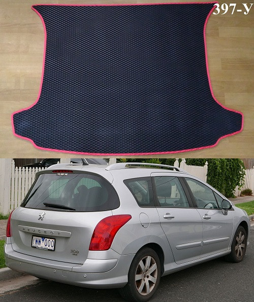 Килимок ЕВА в багажник Peugeot 308 SW '08-13, універсал