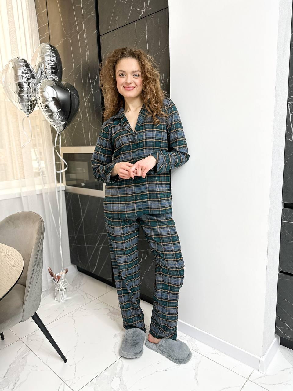 Піжама для дівчат. Одяг для дому і сну. Жіночий шикарний домашній костюм., фото 1