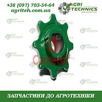 ЗІРОЧКА ЗЕРНОВОГО ТА КОЛОСОВОГО ШНЕКА 9500-9610, JOHN DEERE WTS, STS, W, T, S СЕРІЇ H133143