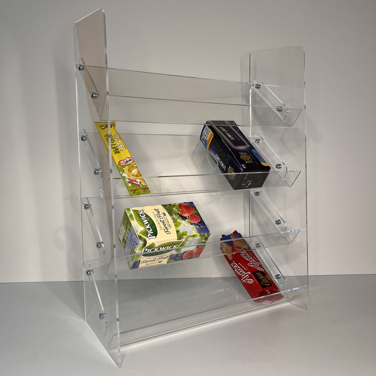 Прикасова вітрина на 4 полички | Для товарів, фото 1