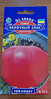 Семена томат Яблочный спас малиново-красный H=50-80 до 180 г.