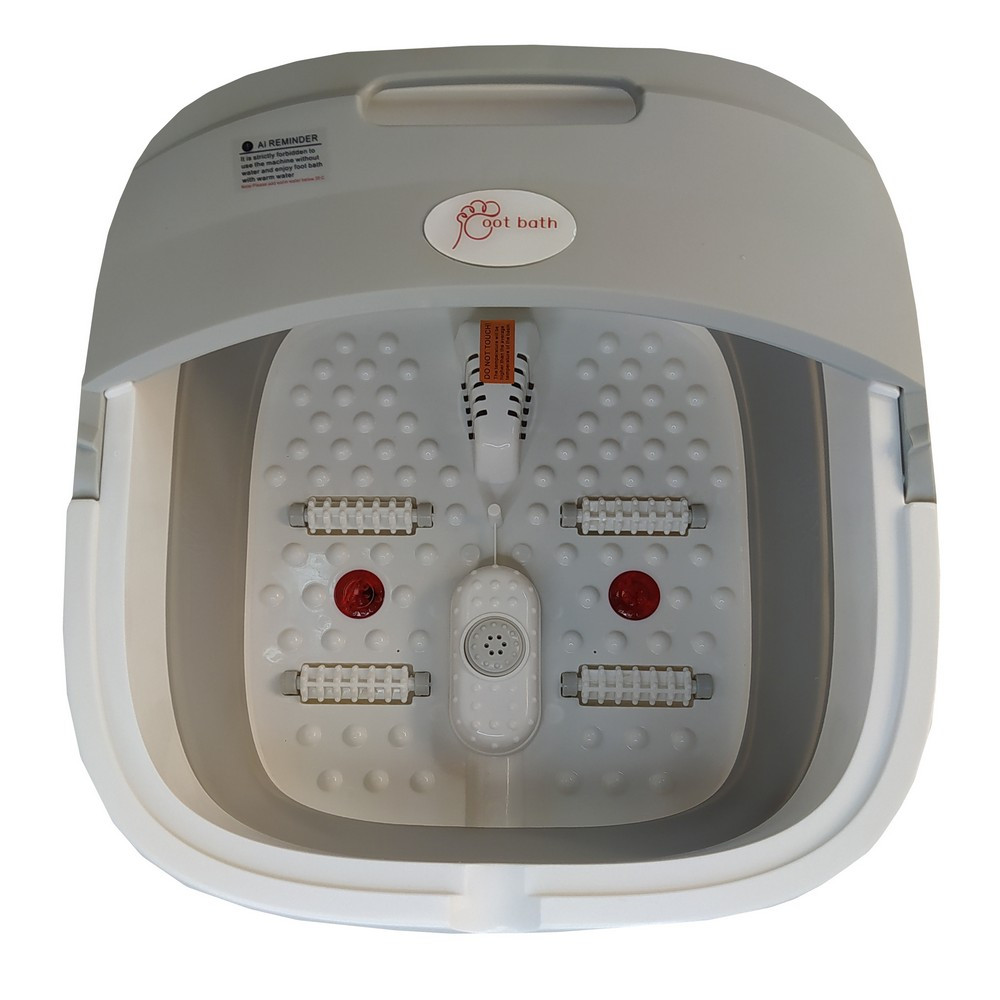 Гідромасажна ванна для ніг RZ-720 складна (підігрів, ІЧ-випромінювач, пульт дистанційного керування), фото 1