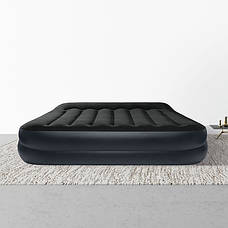 Intex 64124 надувне ліжко Pillow Rest Raised Bed (203х152х42см) з вбудованим електронасосом, фото 6