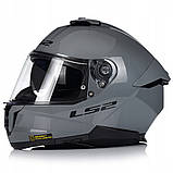 Мотошолом LS2 FF808 Stream 2 Nardo Grey ECE2206, фото 8