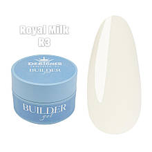 Моделюючий гель - 30 мл, Builder Gel (Дизайнер Професіонал) Royal milk R3