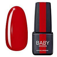 Гель-лак BABY MOON Red Chic Gel polish, 6 мл №01 Насыщенно-красный