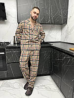 Піжама чоловіча фланева. Модний нічний одяг. Комплект для дому і сну., фото 8