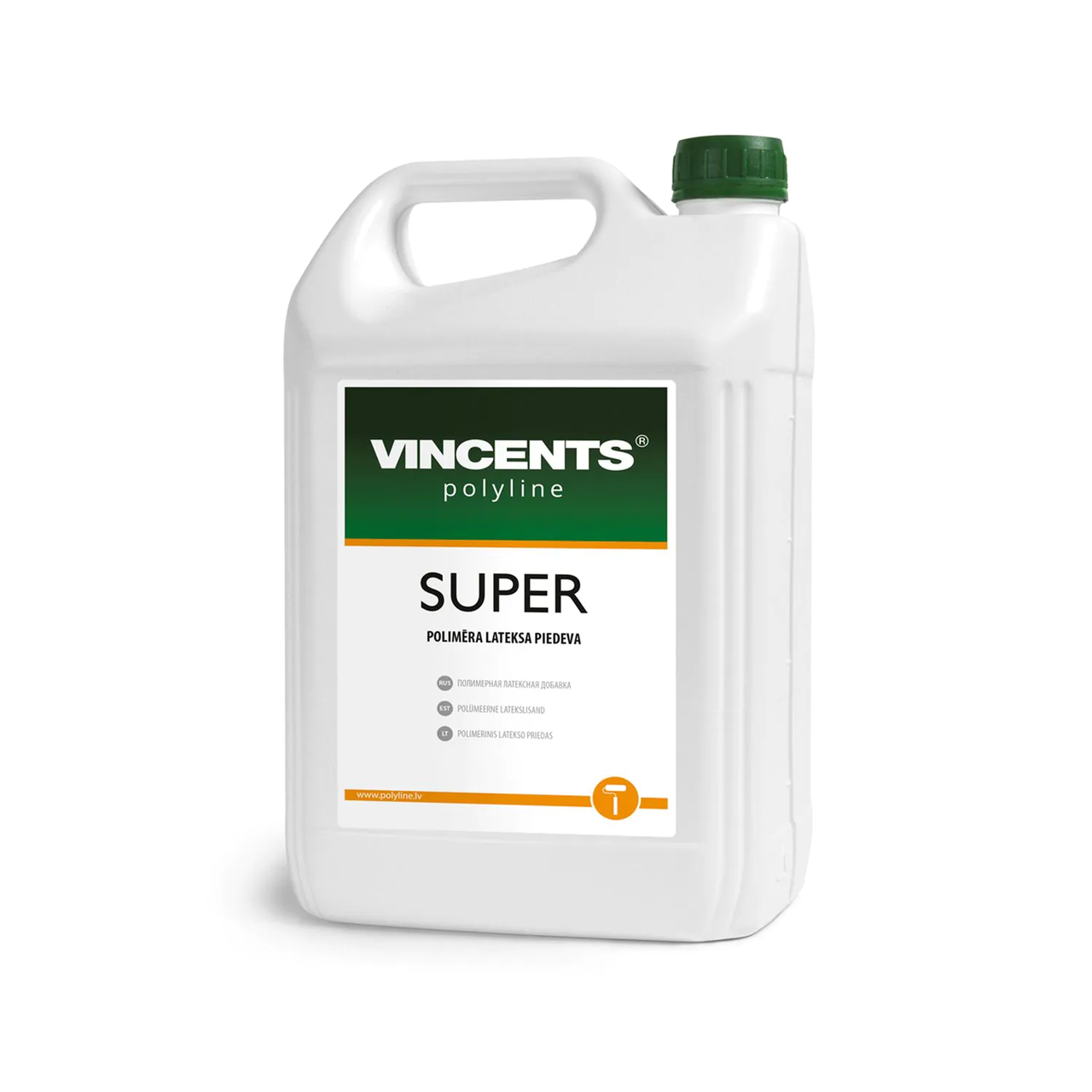 Багатофункціональна латексна добавка в будівельні розчини Vincents Polyline SUPER, 5 л, фото 1