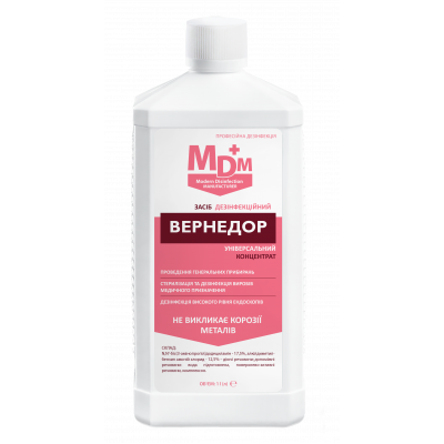 Засіб MDM Вернедор для дезинфекції поверхонь, 1 л