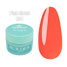 Моделюючий гель Builder Gel 55 мл., Дизайнер для нарощування та зміцнення нігтів R21-Pink Cloud