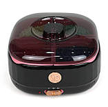 Баночний воскоплав SM-5001A для депіляції на 600 мл. (перемикачем потужності зі 100 на 200 Вт.) Чорний, фото 3