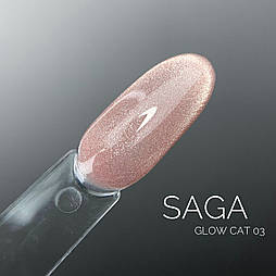 Гель-лак SAGA GLOW CAT 9 мл No03