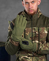 Теплі тактичні рукавички на флісі, Зимові армійські рукавички військове екіпірування для ЗСУ