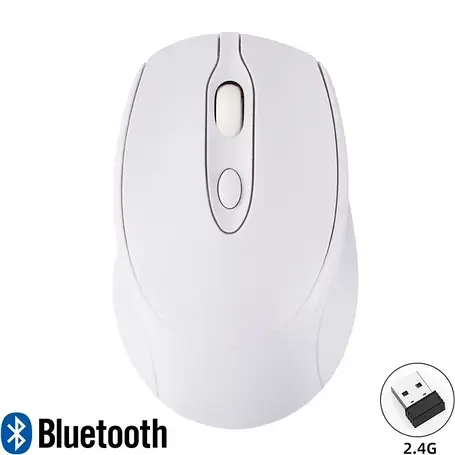 Бездротова мишка Mouse CM-127 2.4GHz Білий YU227, фото 1
