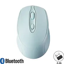 Бездротова мишка Mouse CM-127 2.4GHz Блакитний  YU227