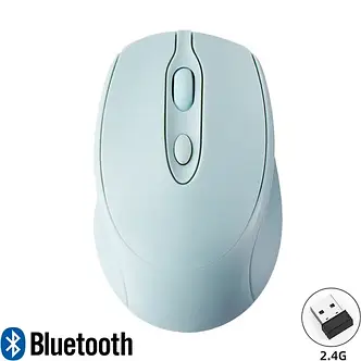 Бездротова мишка Mouse CM-127 2.4GHz Блакитний  YU227, фото 2