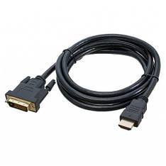 Кабель DVI-D (24+1) - HDMI 1.8м позолочений all