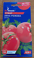 Семена томат Ляна Розовая H=40-50см, плоды 110-150г