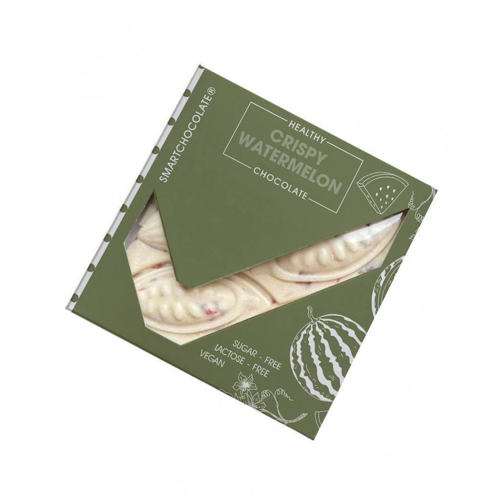 Шоколад хрусткий кавун Smartchocolate AUGUST, 70 г