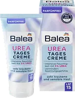 Balea Urea Tagescreme LSF 15 денний крем для сухої шкіри обличчя з сечовиною 5% 50 мл