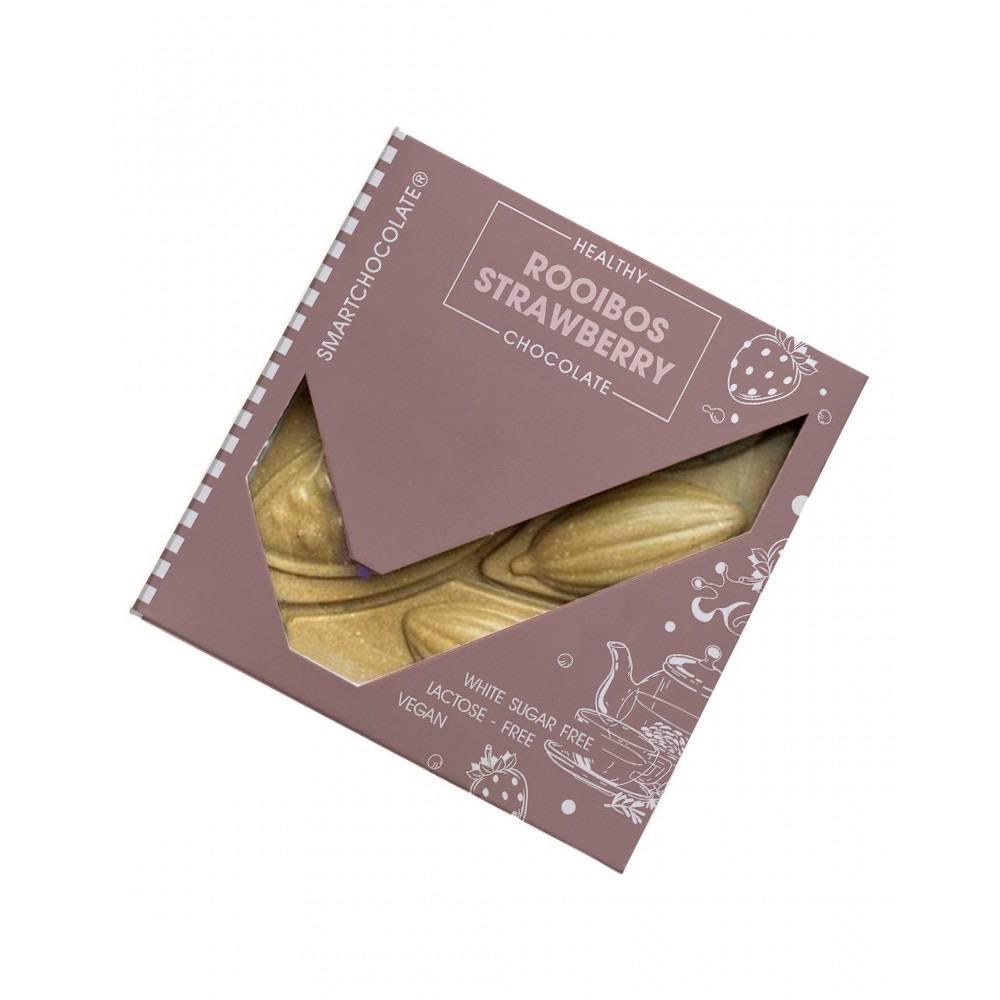 Шоколад ройбуш - полуниця Smartchocolate AUGUST, 70 г