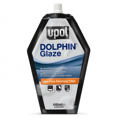 Шпаклівка самовирівнююча U-POL Dolphin Glaze 0,44 л.