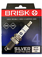 Свеча BRISK Silver 1354 (NR15S) ГАЗ, УАЗ газ-бензин