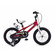 Велосипед двоколісний 16 дюймів дитячий (дзвінок, зібраний 95%) Royal Baby FREESTYLE RB16B-6Ч Червоний, фото 2