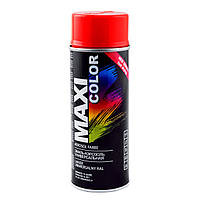 Краска оранжевая в баллончике RAL 2002 MAXI COLOR AEROSOL Farbe 400 мл