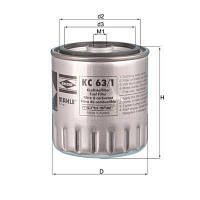 Фильтр KC 63/1 D аналог WF 8048 841