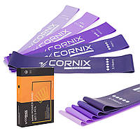 Резинки для фитнеса Cornix Mini Power Band набор 5 шт 1-20 кг XR-0253