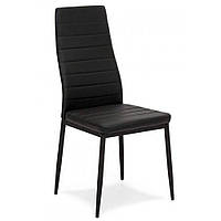 Стул обеденный Bonro DQ B-016 черный Кресло для кухни кафе ресторана M_2162