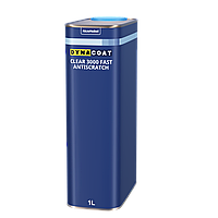 Лак акриловий безбарвний DYNACOAT Clear 3000 Fast Antiscratch 2:1 1 л. + затверджувач Flexi Hardener Fast 0,5 л