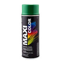 Краска зеленая в баллончике RAL 6029 MAXI COLOR AEROSOL Farbe 400 мл