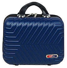 Бьюті-кейс дорожній з ABS 14L GD Polo синій