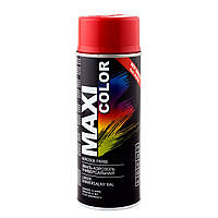 Краска красная в баллончике RAL 3002 MAXI COLOR AEROSOL Farbe 400 мл