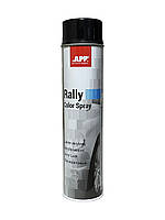 Краска акриловая черная блестящая в баллончике APP Rally Color Spray 600 мл.