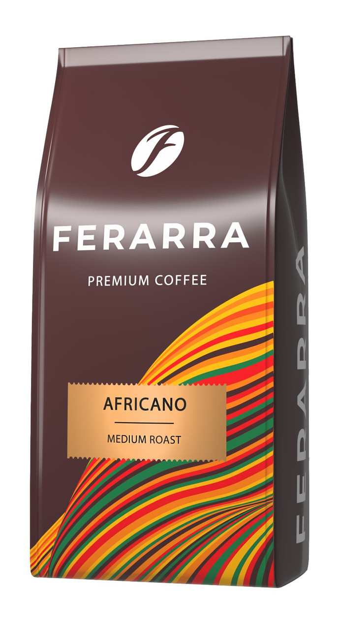 Новинка! Кава в зернах Ferarra Africano 1кг (100% арабіка Ефіопії та Уганди, Ferarra Arabica), середнє обсмажування