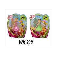 Уценка. Кукла "Winx" WX908 (36шт/2) 2 вида,шарнир,съем/крылья,расческа,под слюдой 32*30 см - Повреждена