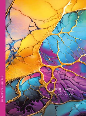 Блокнот Bourgeois 143х200 мм, 64 аркуші, інтегральна обкладинка, фото 1