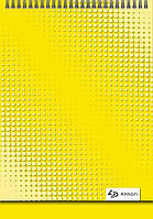 Блокнот 4Profi на спирали Color office, yellow, 40 листов, формат А6