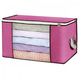 Коробка складна для зберігання речей 60*38*35 см Stenson WHW64803-44 рожева